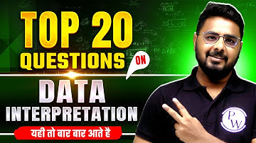 Bank Exams 2025 | Data Interpretation for Bank Exam | Top 20 Data Interpretation | by Sumit Sir