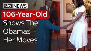 The Obamas Share A Dance With 106-Year-Old