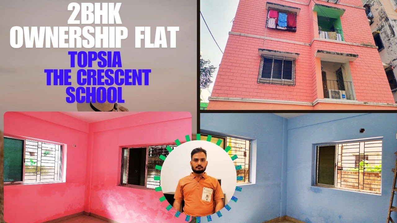 TOPSIA 2BHK OWNERSHIP FLAT FOR SALE/ 650SQFT/ NEAR THE CRESCENT SCHOOL ...