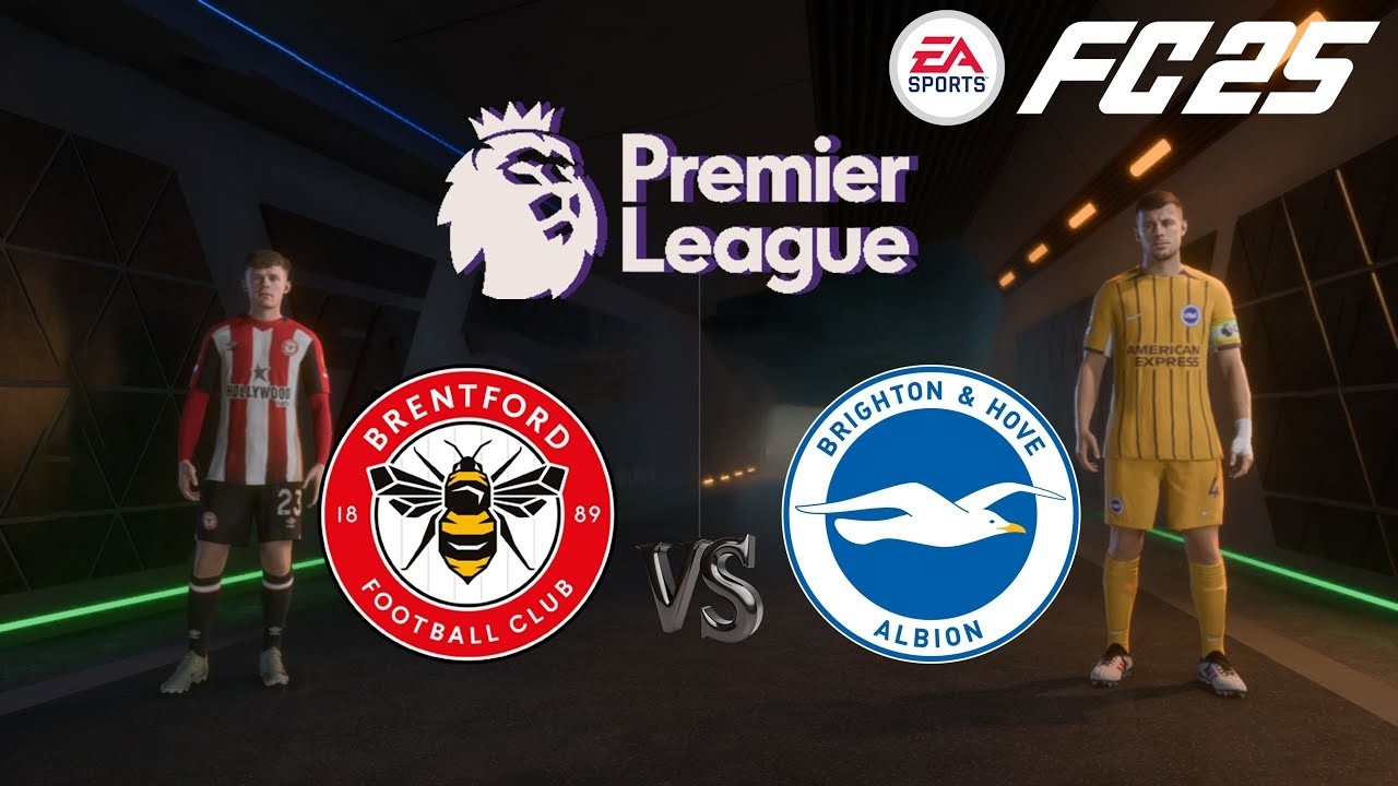 FC 25 - Brentford vs Brighton | Premier League 25/26 Season Full Match Gameplay | PS5 [FHD60]