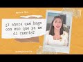 ¿Y ahora qué hago con eso que ya me di cuenta? - Renata Roa