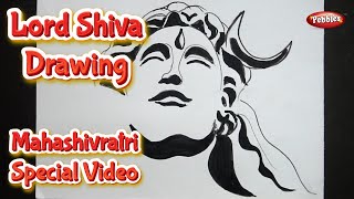 mahashivratri special drawing lord shiva drawing pebbles live