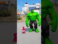 GTA V : RANDOM HULK VS BABY SUPERHERO BATTLE 😎 #shorts #gta5