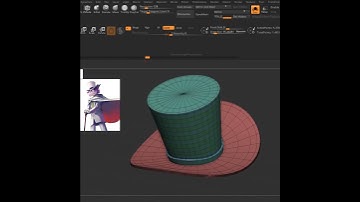 How to make Stylized hat zbrush- Zmodeler