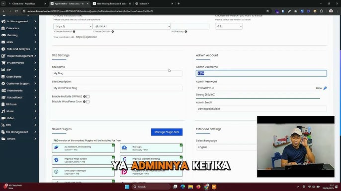 Langkah-Langkah Memasang WordPress di Hosting (Automatik dan Manual)