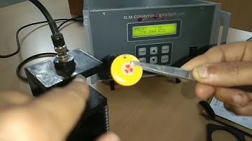 G.M.Tube Experiment. Attenuation of beta ray using Aluminum foil.