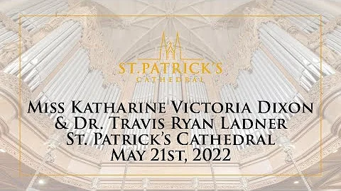 The Wedding Ceremony of Miss Katharine Victoria Di...