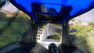 I Put a GoPro in a Lawn Mower [Wild Badger]