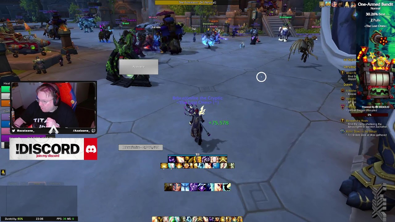 Day 1 Undermine Raid /w guildies | !exolved !discord !socials