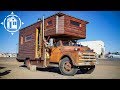 Ultimate House Truck Created from Recycled Materials by Nomad Artist