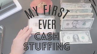 My 1st Cash Stuffing | $303 | March 2024