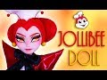 Custom Jollibee Doll 🐝 [ FAST FOOD OOAK ]