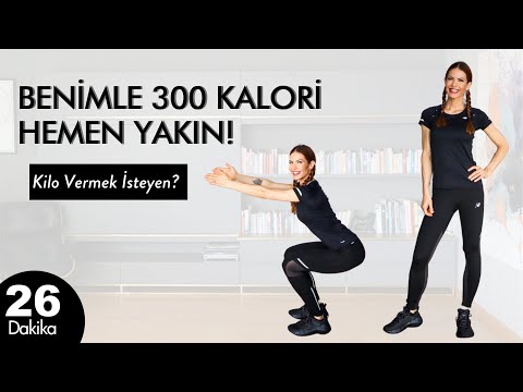 KİLO VERMEK İSTEYEN? Benimle Hemen 300 Kalori Yakın!