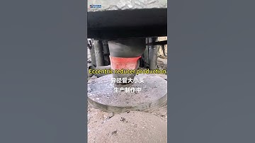 Eccentric reducers are being produced; #eccentric #reducere  #fittings  #pipefitting  #steelpipes