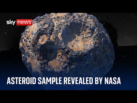 NASA reveals first sample from 4.5 billion-year-old Bennu space object