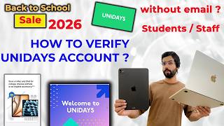 How To Verify Unidays Account  Back To School Sale 2026  All Steps Explained
