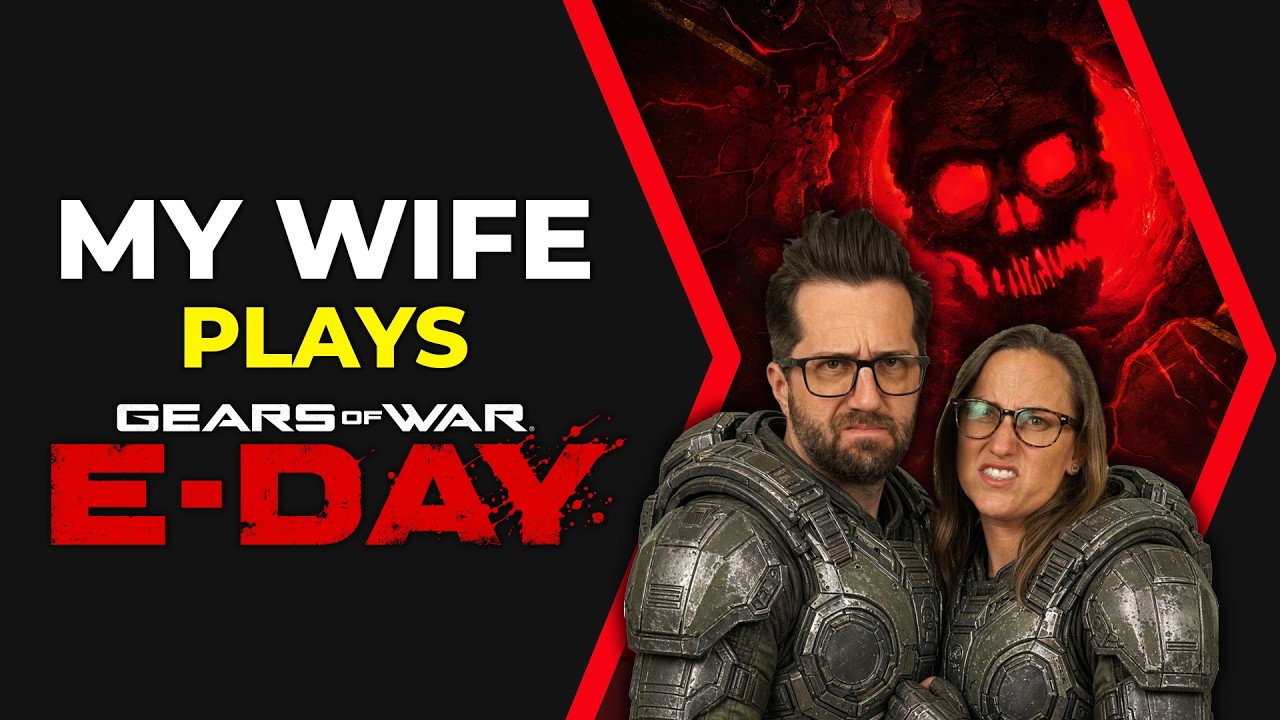Gears of War E-Day Co-Op Campaign Gameplay With My Wife