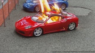 Model ferrari gets revved to the limiter until it blows engine and
ends in flames. do not attempt this yourself. subscribe enjoy! new
video every wee...