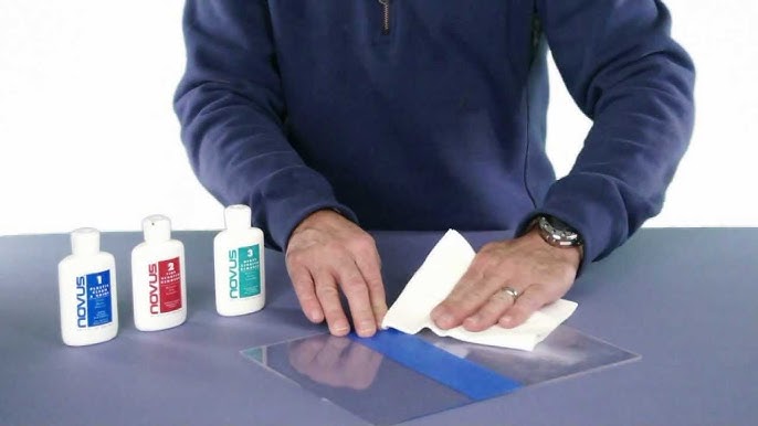 QUIXX Acrylic glass scratch remover set, Tīrīšanas un Kopšanas līdzekļi,  WORKSHOP - Motoland