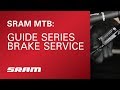 SRAM MTB: Guide Series Brake Service