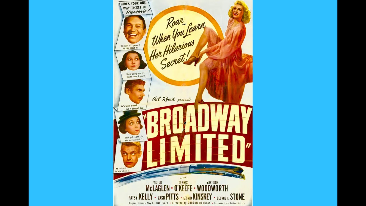 Broadway Limited 1941. Full length feature.