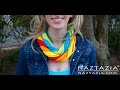 HOW to MAKE EASY T-SHIRT INFINITY SCARF - DIY Tutorial T-Shirt Crafts