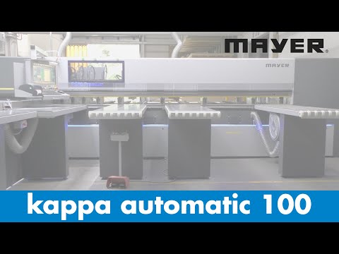 Mayer® Plattenaufteilsäge kappa automatic 100 mit Hubtisch