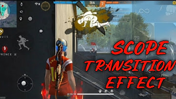 Scope Transition Effect🔥|| First Try||Garena Free Fire || #highlights #freefire