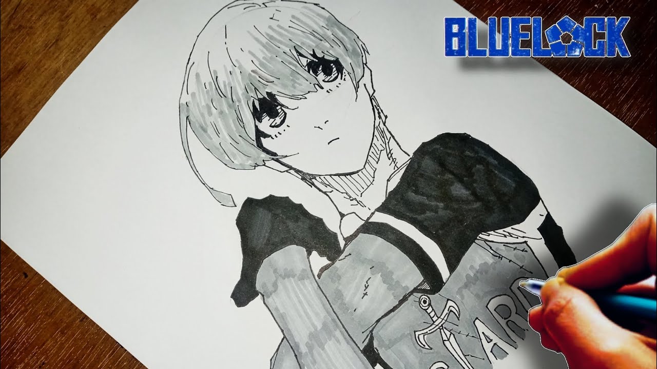 Manga Drawing Yo Hiori | Blue Lock | ブルーロック | Speed Art