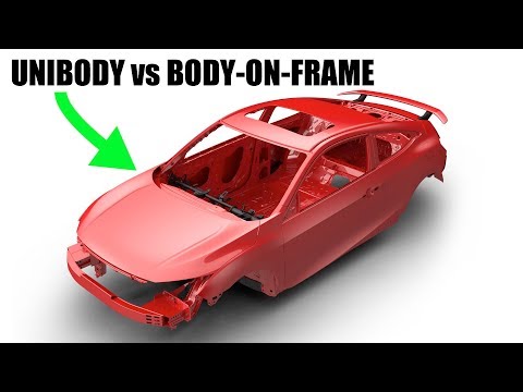 Video: Wat is het verschil tussen een chassis en frame?