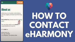 How to Contact eHarmony 2024?