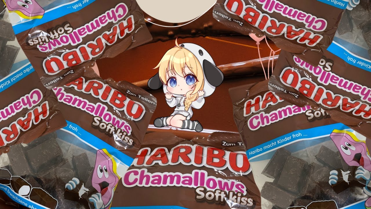 【ASMR】うる祭あおが黙ってひたすらちょこましゅまろ食べてみた🍫🩵