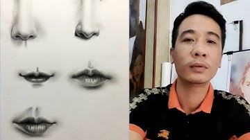 Tâm sự dành cho các bạn mới tập vẽ chân dung /cách học vẽ cho người mới / ht art