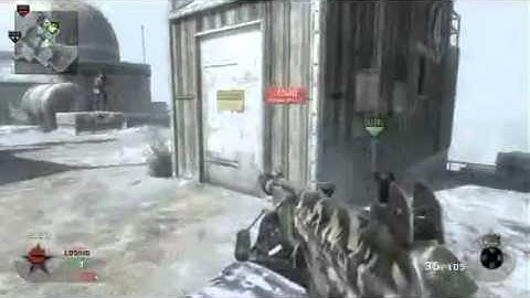 COD Black Ops - Second  Across Map Tomahawk Kill in Summit