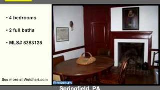 Springfield, PA Real Estate - Weichert