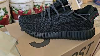 YEEZY 350 V1 PIRATE BLACK REVIEW