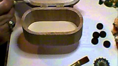 Altered Wooden Trinket Box Tutorial, Part 1 - Jennings644