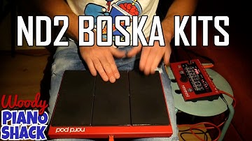 Hand drumming on the Nord Drum 2 | Boska kits