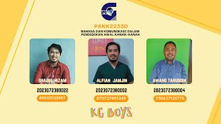 KG Boys | Pantun Kanak-kanak | PANTUN 4 KERAT | IPG Kampus Gaya