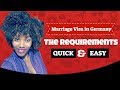marriage visa for germany -  The Requirements quick and easy