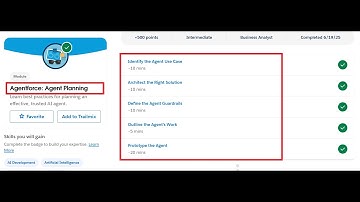Agentforce: Agent Planning | Salesforce Trailhead