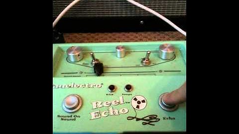 Danelectro Reel Echo Demo