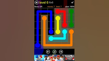Flow walkthrough level 6 (regular pack)