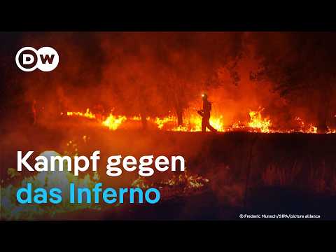 An der Feuerfront in Frankreich und Spanien