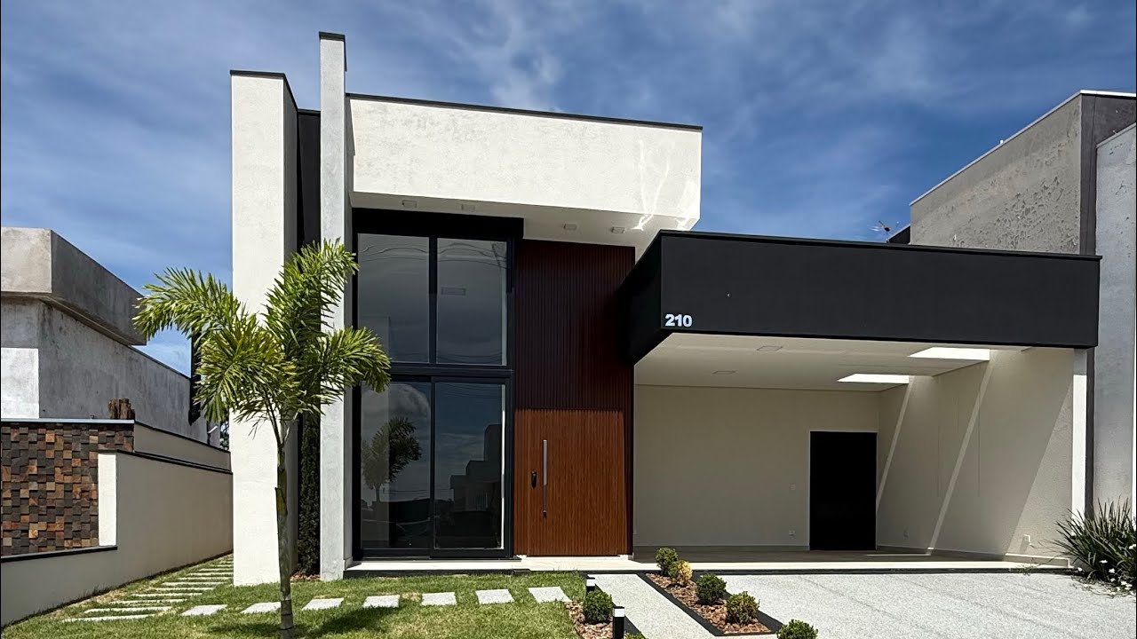 VENDIDA Casa Moderna no Condomínio Solaris em Boituva| 203m², Piscina e Espaço Gourmet