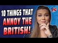 TOP 10 THINGS THAT ANNOY BRITS | AMERICAN REACTS | AMANDA RAE