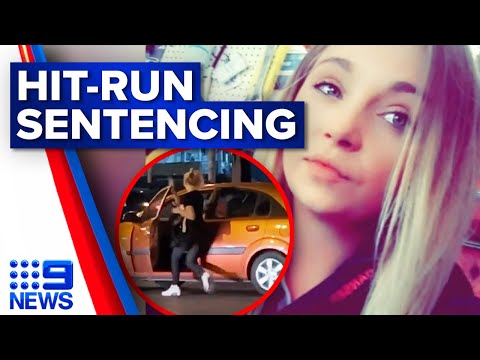 Woman high on drugs while driving sentenced after fleeing hit-run scene | 9 news australia