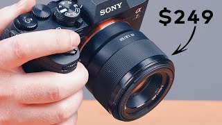 Every Beginner NEEDS this Lens | Sony 50mm 1.8 Review