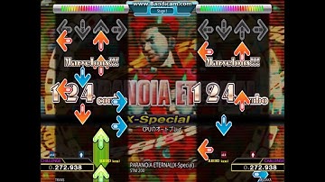 【DDR A】PARANOiA ETERNAL(X-Special) [Single CHALLENGE Lv13] 譜面確認+クラップ