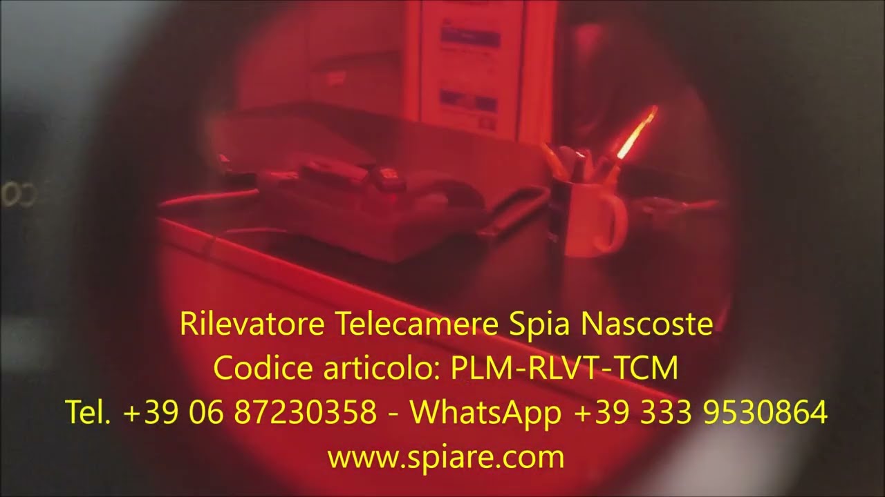 Rilevatore di Telecamere, Microspie e GPS Calamitati - Doctorspy